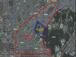 대구시 신청사 건립예정지 주변지역, 토지거래계약 허가구역 지정 기사 이미지