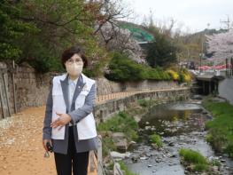 종로구의회 노진경 의원, 홍제천 산책로 조성사업 추진 기사 이미지