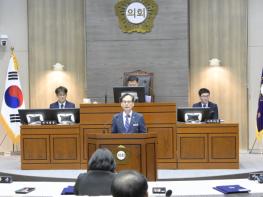 순창군의회  윤석열 정부의 역사 왜곡과 친일적 행보 규탄 결의안 채택 기사 이미지