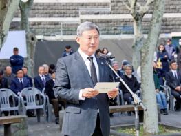 김완근 제주시장, 제77주기 4·3 해원 방사탑제 참석 기사 이미지