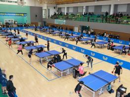 제6회 예천군수배 및 제19회 협회장배 경북오픈 탁구대회 개최 기사 이미지
