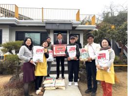 보성군, 벌교JC 회장 이취임 기념 축하 쌀 기탁 기사 이미지