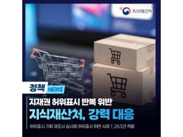 지재권 허위표시 반복 위반, 지식재산처 강력 대응! 기사 이미지