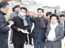 전라남도의회 강문성 도의원, 광림동 학교 통학로 안전 확보 위한 현장 점검 기사 이미지