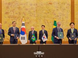 '한-브라질 4개년 행동계획' 채택…'전략적 동반자 관계' 이행 기사 이미지