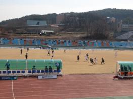진천HR FC, 홈 개막전 2-0 승리…K4리그 역대 최다 관중 기록 기사 이미지