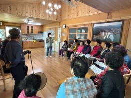 무안군 청계면, 의료·요양 통합돌봄 ‘마을 순회교육’ 실시 기사 이미지