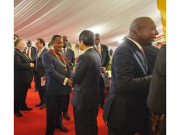 외교장관 특사, 콩고공화국 대통령 취임식 참석 기사 이미지