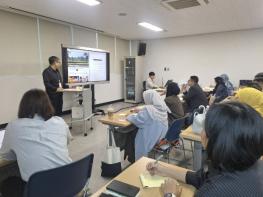 진안군에서 KOICA 글로벌 연수참가 인도네시아 농업 공무원 대상, '스마트농업 역량강화 교육' 실시 기사 이미지