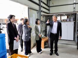 김완근 제주시장， 자활현장 찾아 소통 간담회 개최 기사 이미지