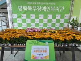평택북부장애인복지관, 다솔농원 ‘사랑의 꽃 나눔’ 화분 240개 후원 기사 이미지