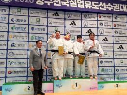 순천시청 유도팀, 2026 양구 전국실업유도선수권대회에서 개인전 은메달 획득! 기사 이미지