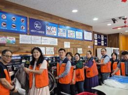 평택시 송북동 지역사회보장협의체, 사랑의 이불 빨래 봉사 활동 기사 이미지