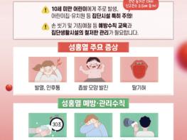 과천시, 어린이 성홍열 증가세…예방수칙 준수 당부 기사 이미지