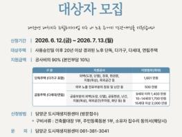 담양군, 대치지구 뉴빌리지사업 집수리 지원사업 본격 추진  기사 이미지