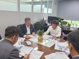 장세일 영광군수, 기획예산처 방문 국비확보‘총력전’ 시동 기사 이미지
