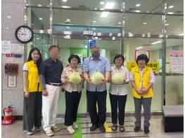 통영시 치매안심센터, 치유 텃밭으로 전하는 어르신 사랑 기사 이미지