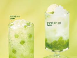 영암 멜론, 전국 백억커피 신메뉴로 출시 기사 이미지