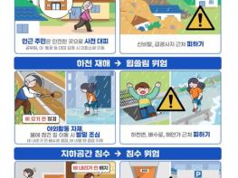 행정안전부, 전남광주·울산·전북·경북지역 호우특보, 중앙재난안전대책본부 1단계 가동 기사 이미지