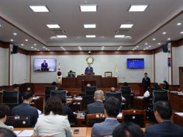 장흥군의회, 제309회 제1차 정례회 개회 기사 이미지