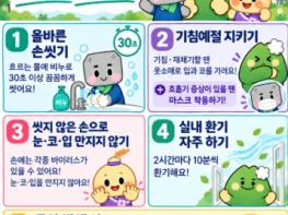 고창군보건소, 호흡기감염병 예방수칙 준수 당부 기사 이미지