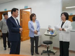 유승광 서천군수, 건강취약계층 찾아 현장 목소리 청취 기사 이미지