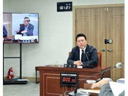 목포시의회 장국진 의원 대표발의, ‘목포시 전기자동차 전용주차구역의 화재예방 및 안전시설 설치 지원 조례안’본회의 통과 기사 이미지