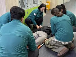예천군보건소·예천119안전센터, 화재 대응 ‘합동소방훈련’ 실시 기사 이미지