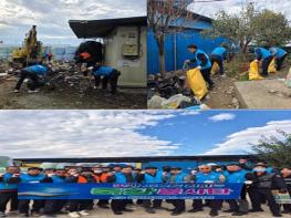 한전MCS(주) 담양지점, 취약계층 생활환경 개선 봉사활동 펼쳐 기사 이미지